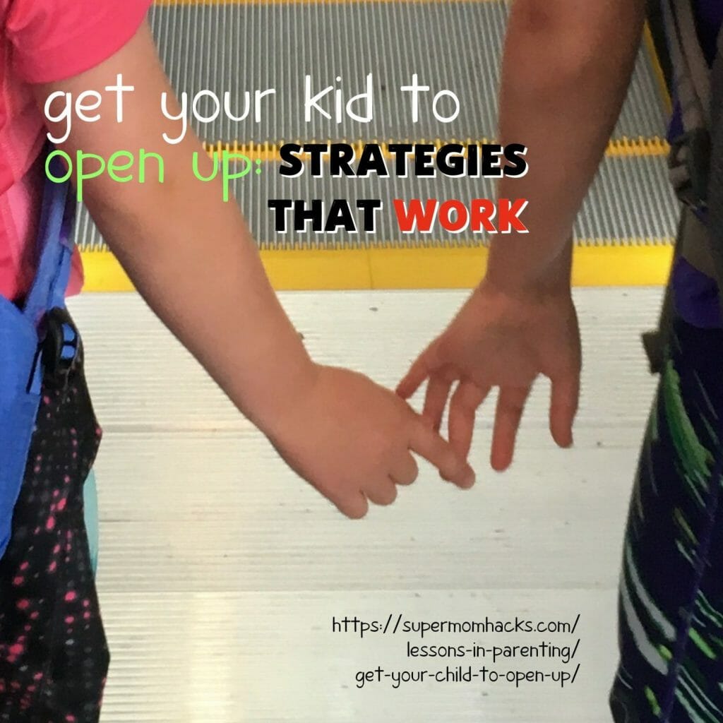 Struggling to get your child to open up to you? Wondering how to get your kids to talk to you more? These proven strategies will help.