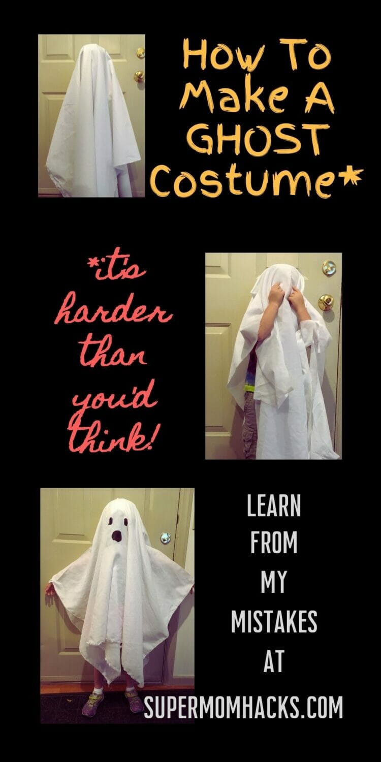 How To Make A Ghost Costume (It\'s Harder Than You\'d Think!)