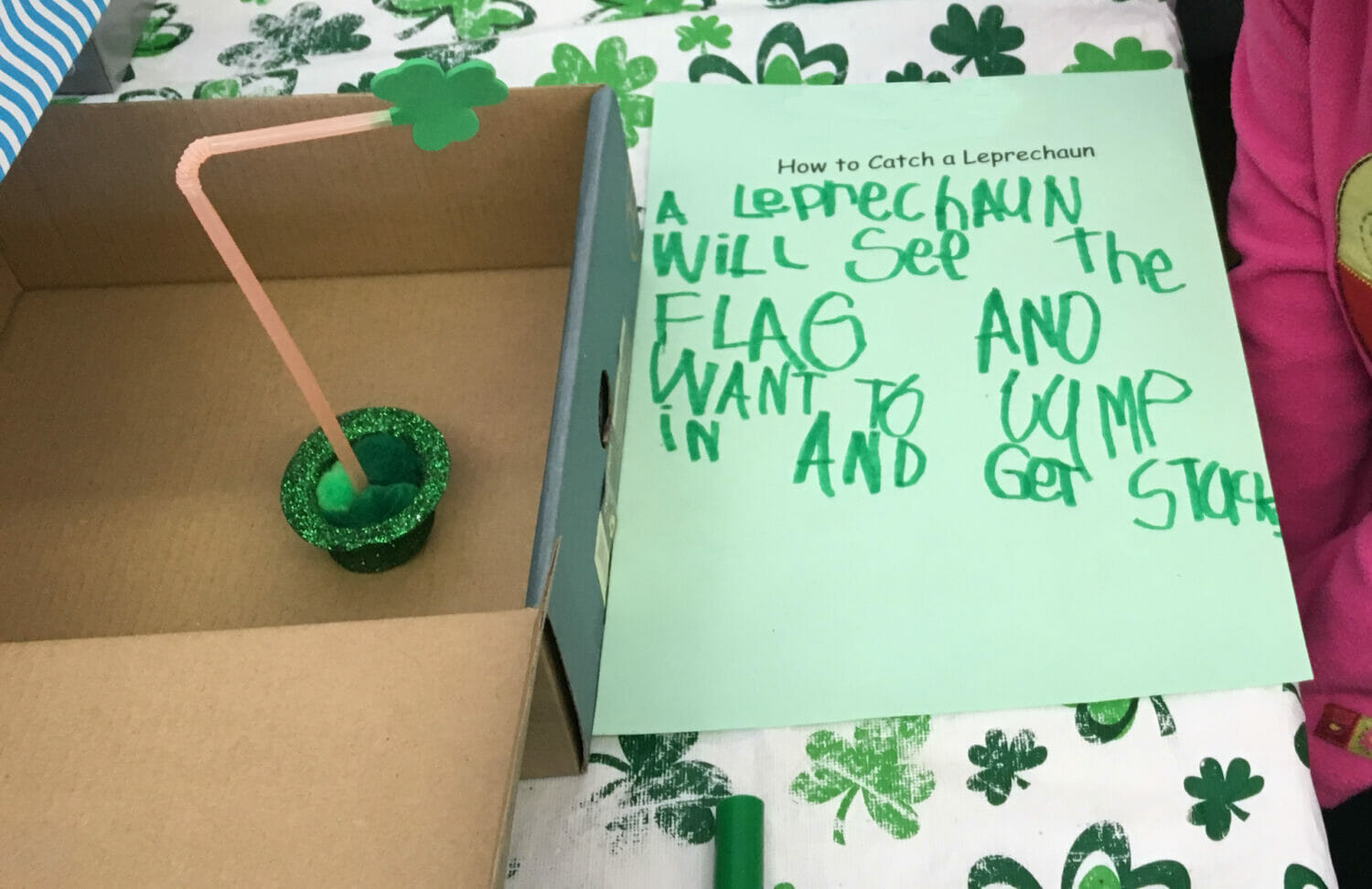 Easy DIY Leprechaun Trap for Kindergarten - Life Over C's