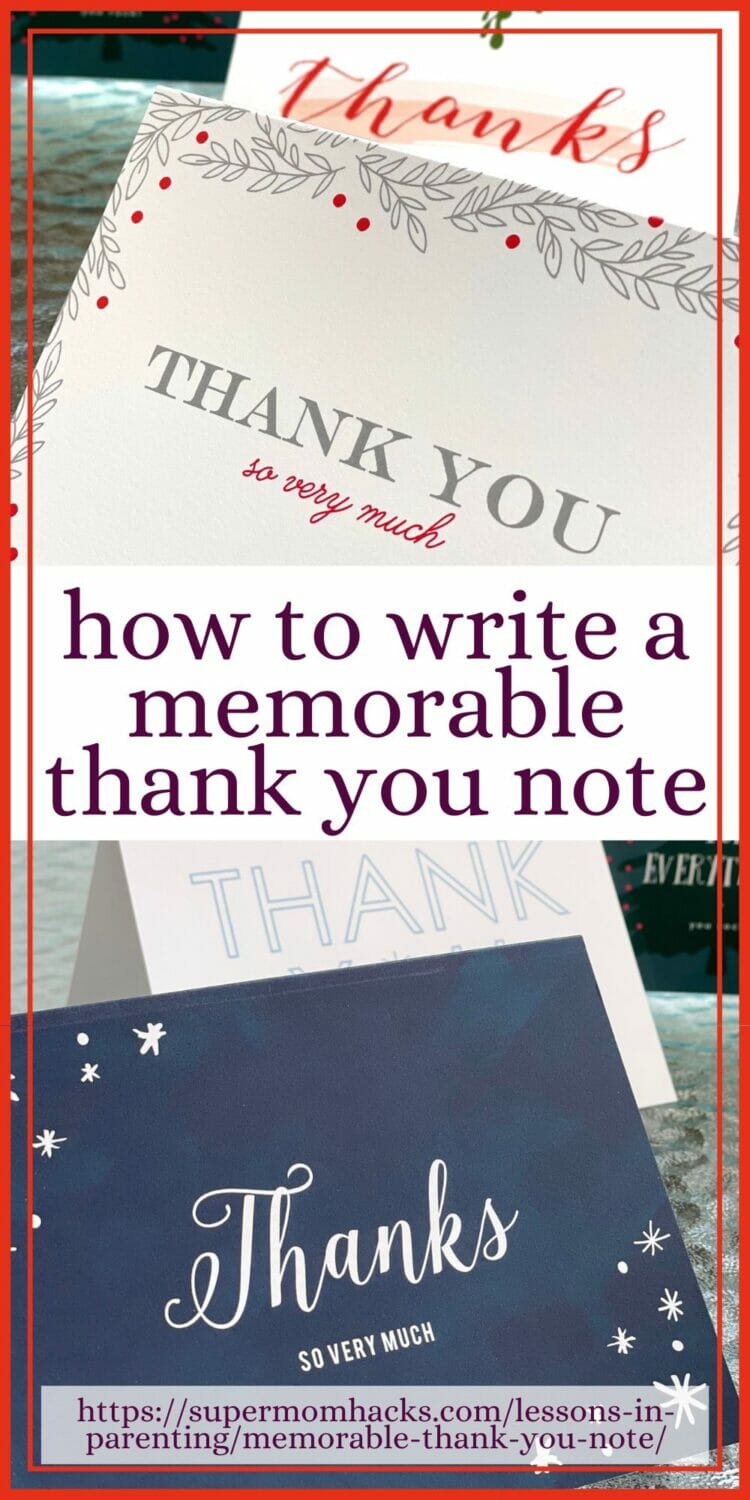 How to Write a Memorable Thank You Note (and Why It Matters!)